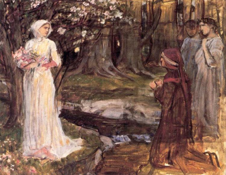 John William Waterhouse Dante and Beatrice